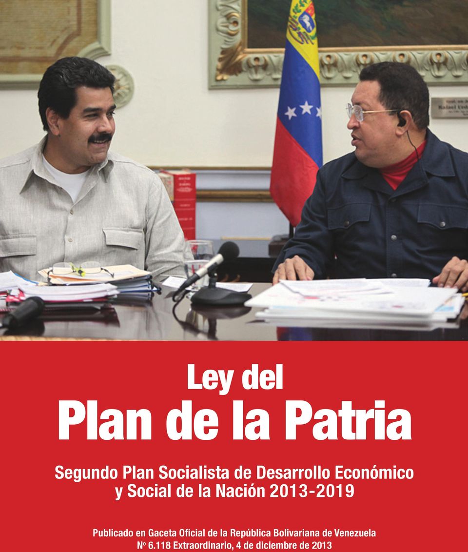Publicado en Gaceta Oficial de la República Bolivariana