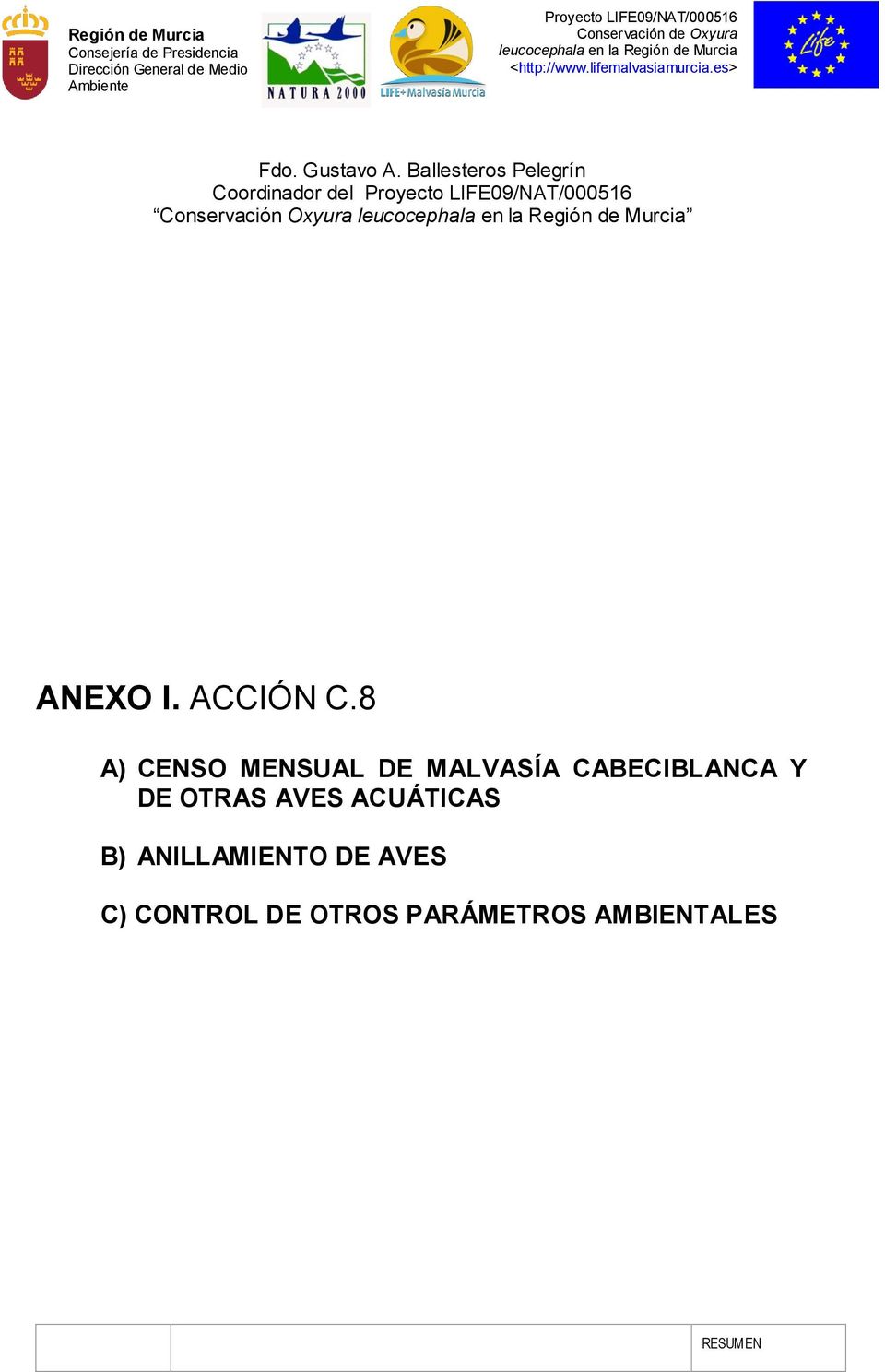 ANEXO I. ACCIÓN C.
