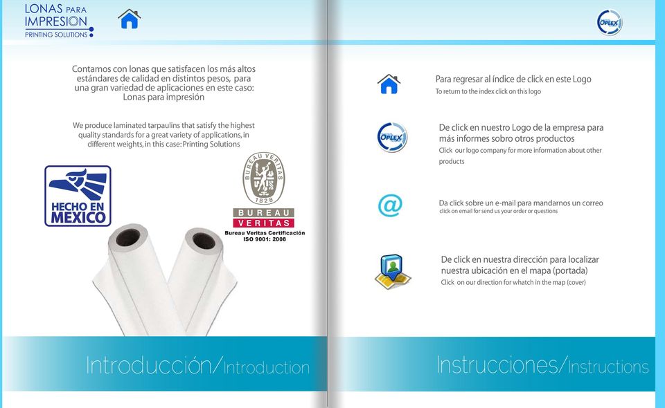 Printing Solutions De click en nuestro Logo de la empresa para más informes sobro otros productos Click our logo company for more information about other products MEXICO Da click sobre un e-mail para