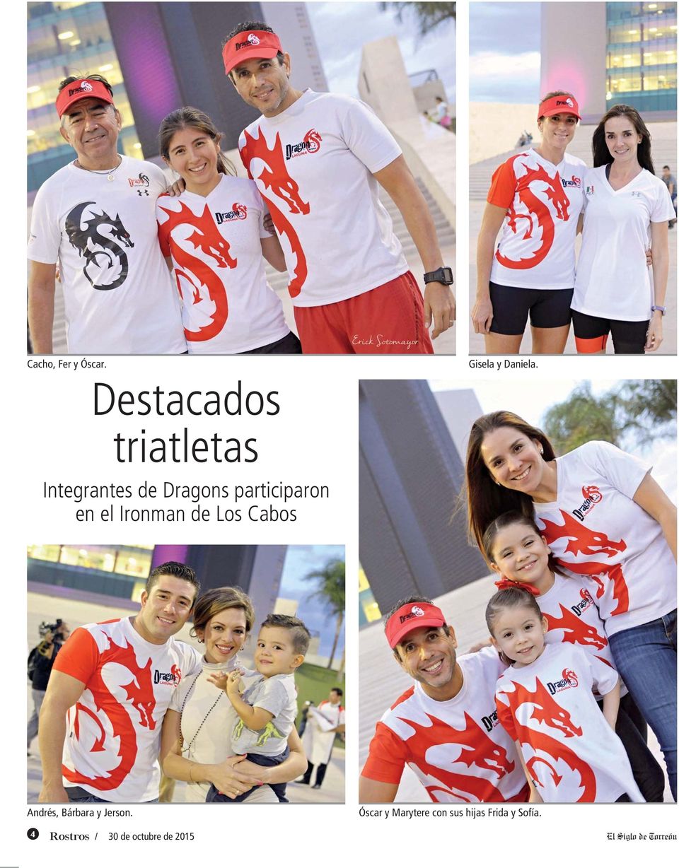 participaron en el Ironman de Los Cabos Andrés,