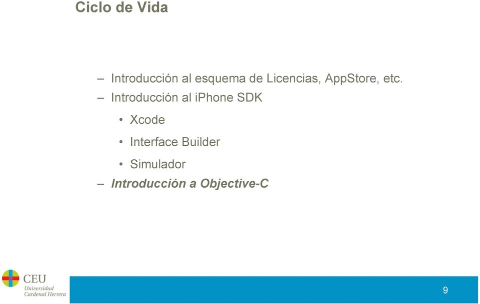 Introducción al iphone SDK Xcode