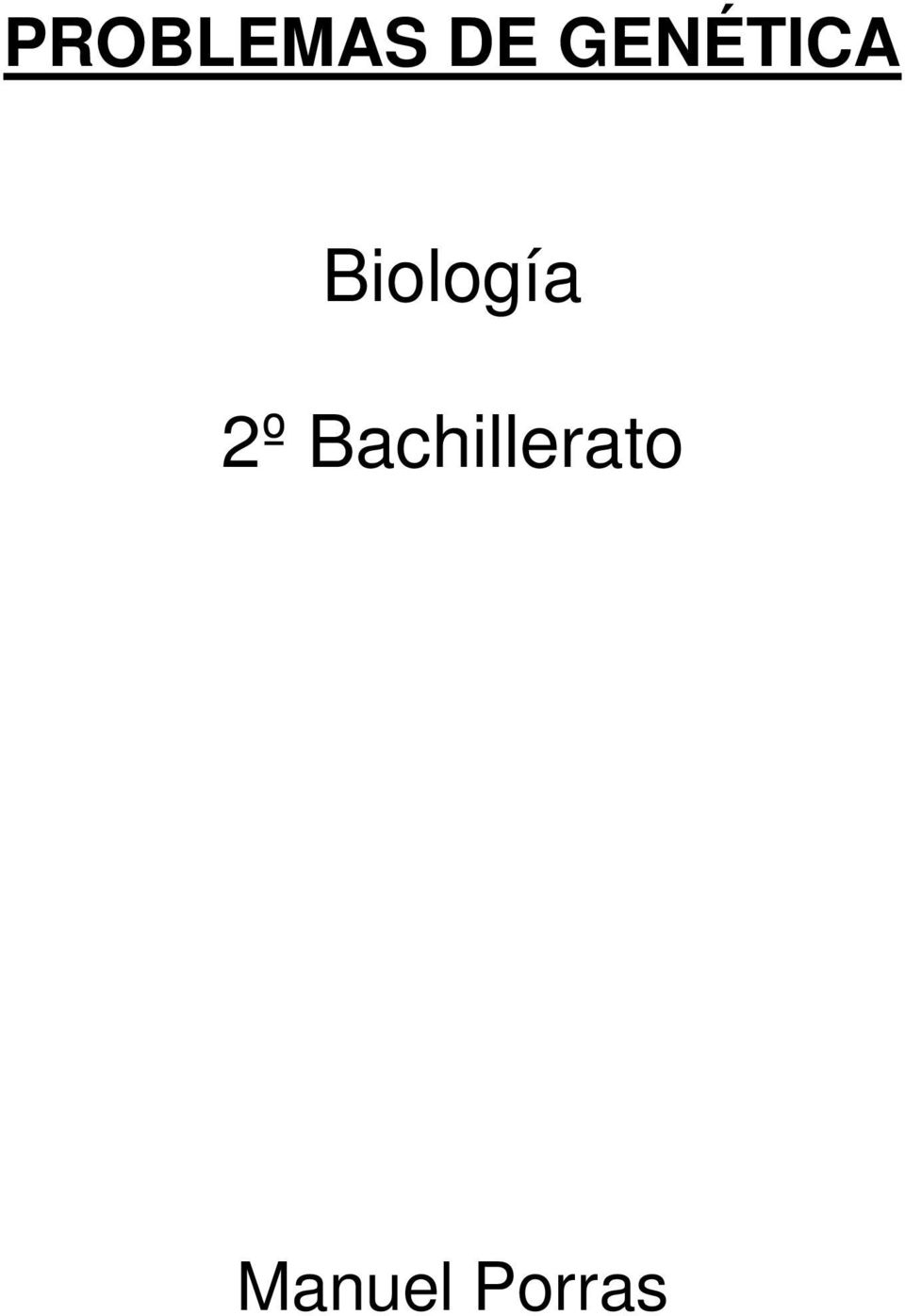 Biología 2º