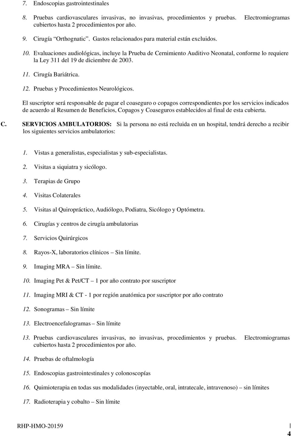 Cirugía Bariátrica. 12. Pruebas y Procedimientos Neurológicos.