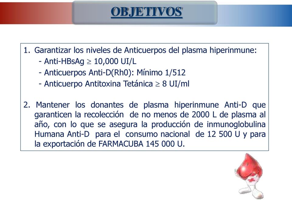 Mínimo 1/512 - Anticuerpo Antitoxina Tetánica 8 UI/ml 2.