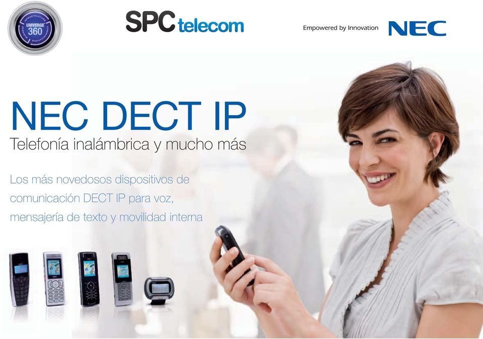 dispositivos de comunicación DECT IP