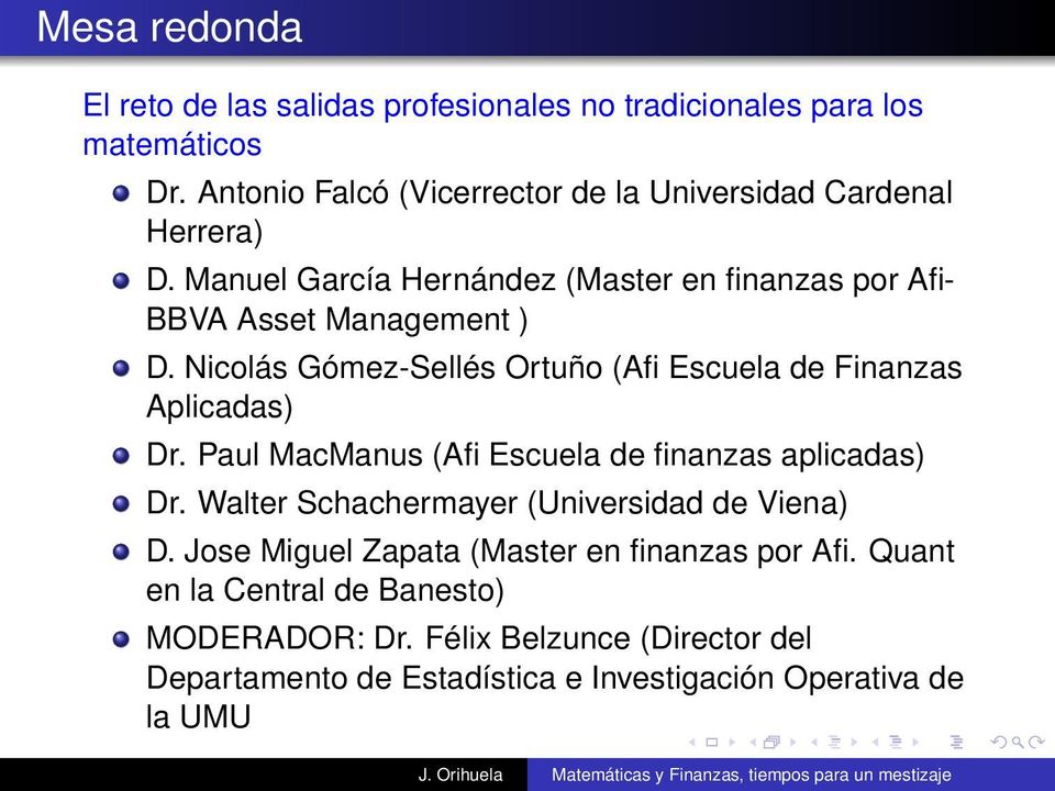 Nicolás Gómez-Sellés Ortuño (Afi Escuela de Finanzas Aplicadas) Dr. Paul MacManus (Afi Escuela de finanzas aplicadas) Dr.