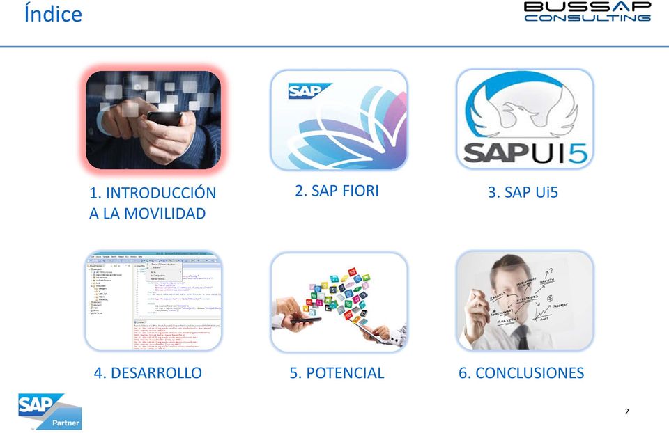 MOVILIDAD 2. SAP FIORI 3.