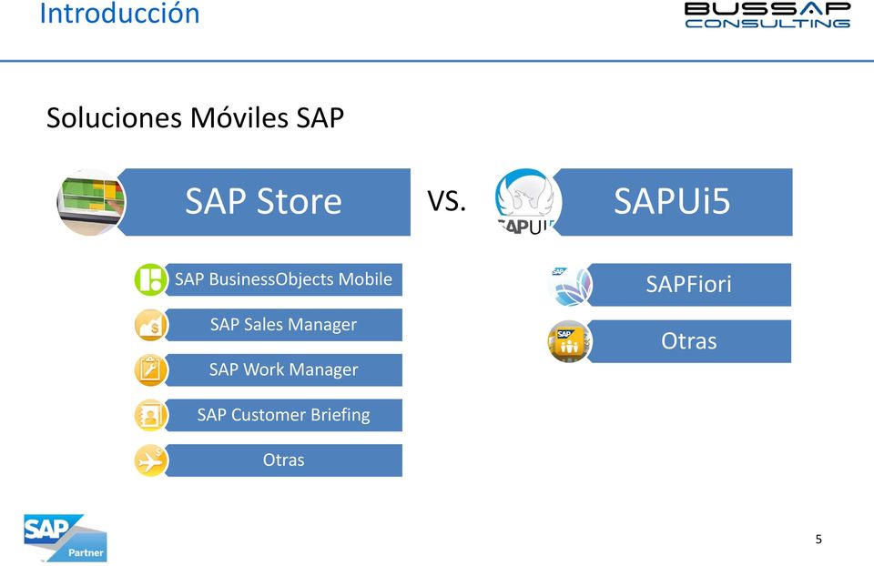 SAPUi5 SAP BusinessObjects Mobile SAP