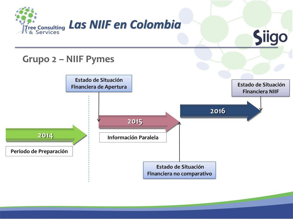 Financiera NIIF 2014 Periodo de Preparación 2015
