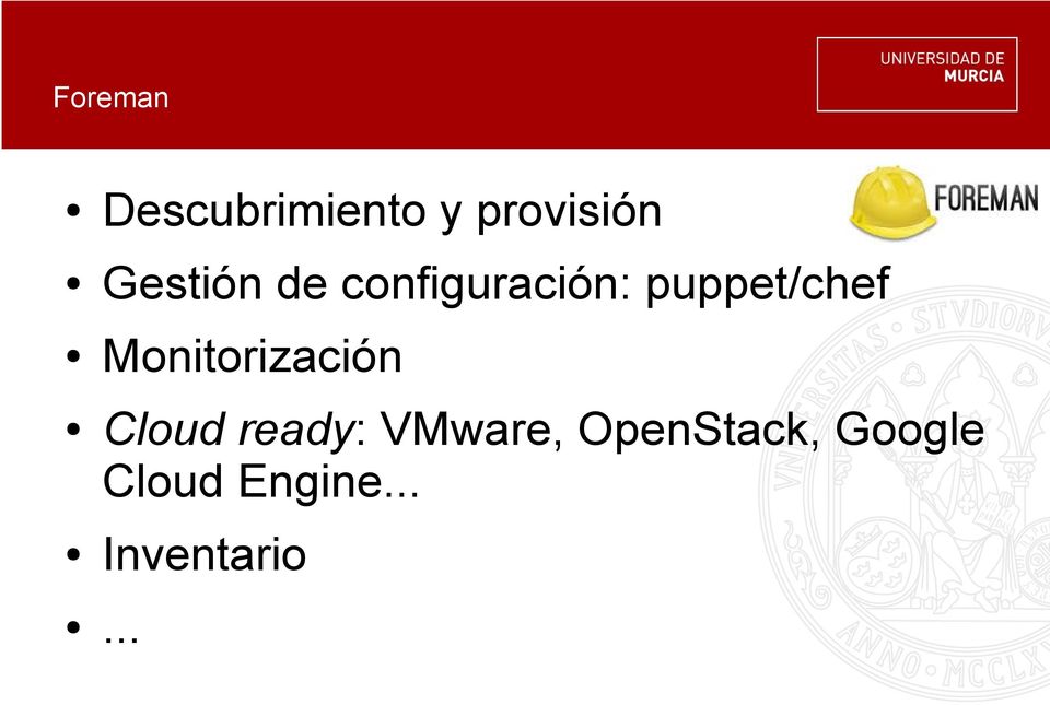 Monitorización Cloud ready: VMware,