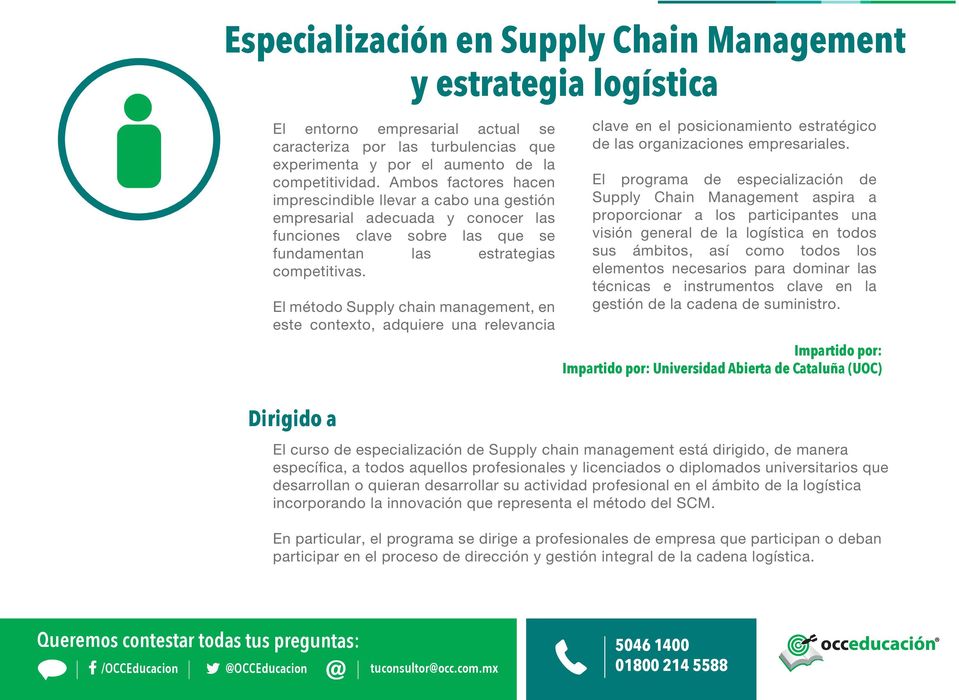 El método Supply chain management, en este contexto, adquiere una relevancia clave en el posicionamiento estratégico de las organizaciones empresariales.