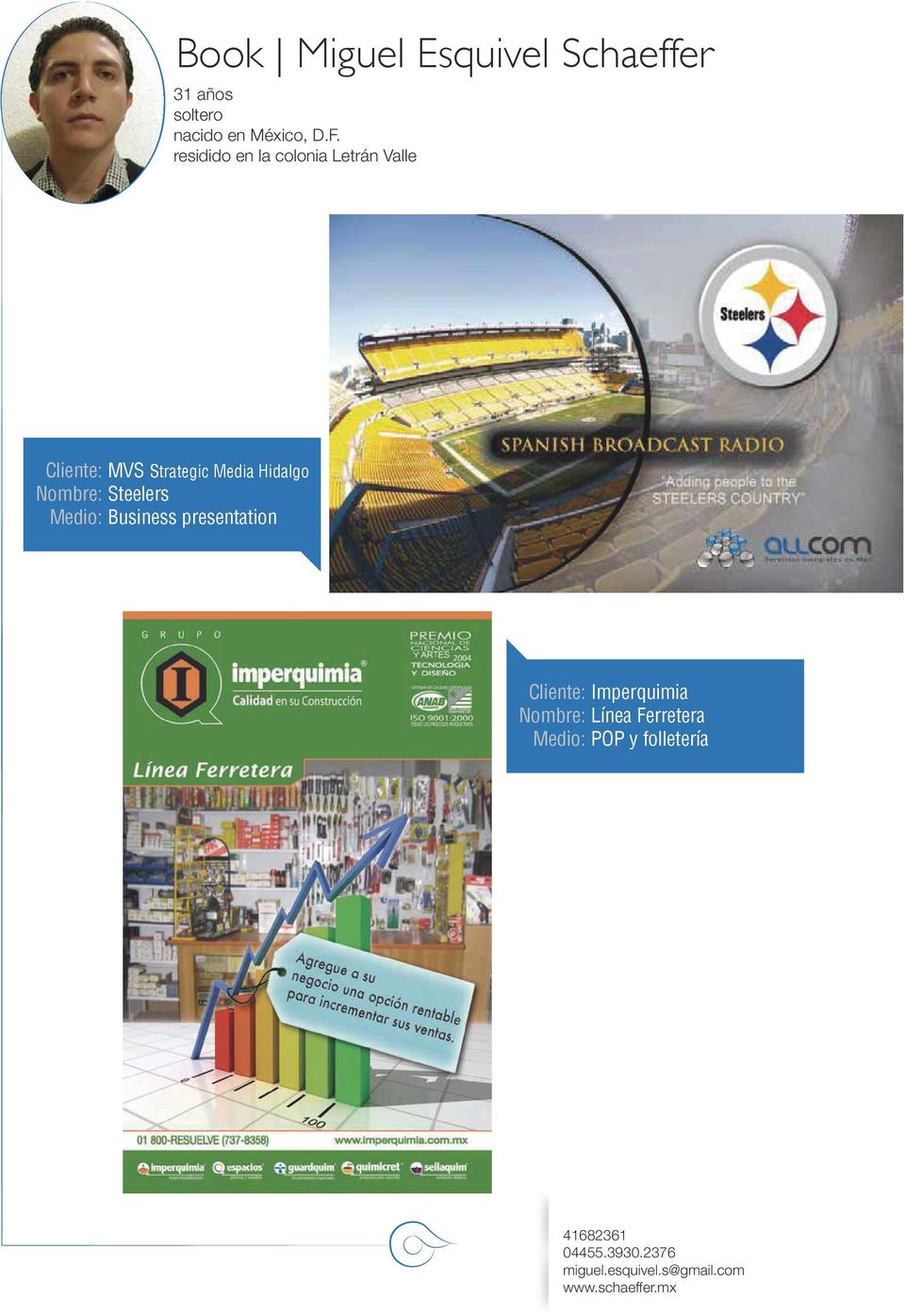 Steelers Medio: Business presentation
