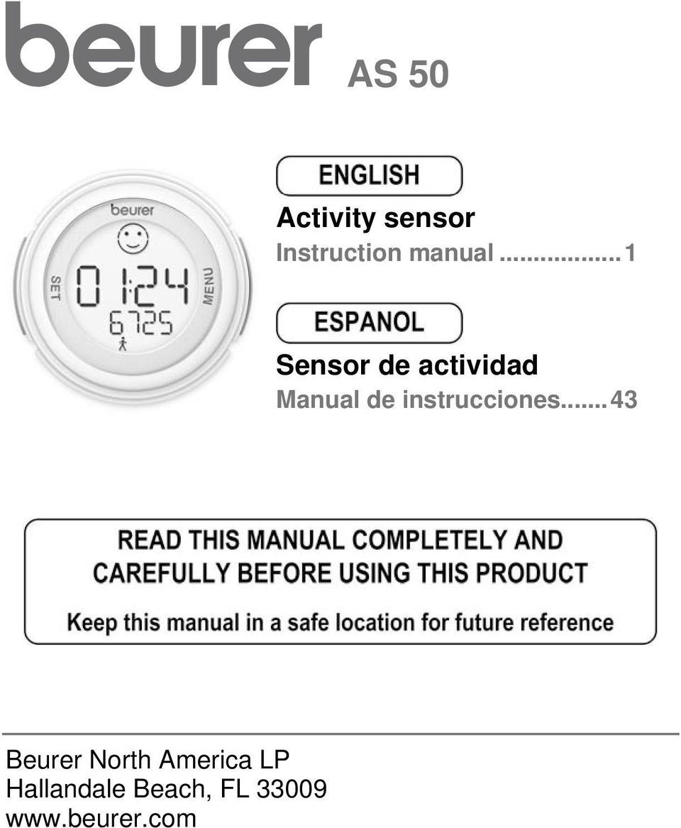 ..1 Sensor de actividad Manual de