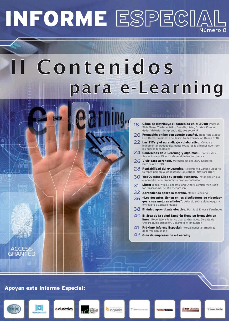 Reportaje a José Luis Bozal, Presidente del Instituto de Formación Online (IFO) Las TICs y el aprendizaje colaborativo.