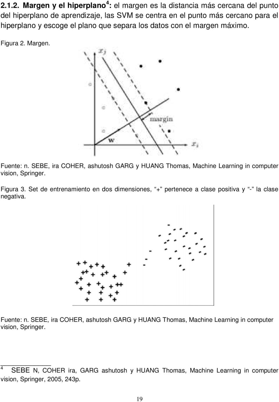 SEBE, ira COHER, ashutosh GARG y HUANG Thomas, Machine Learning in computer vision, Springer. Figura 3.