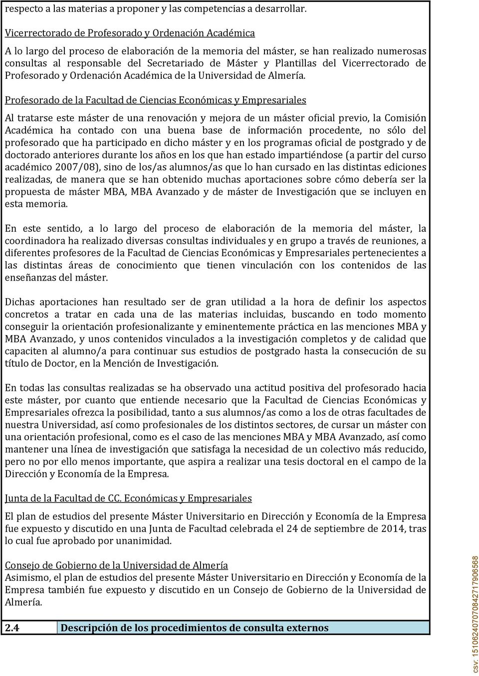 Plantillas del Vicerrectorado de Profesorado y Ordenación Académica de la Universidad de Almería.