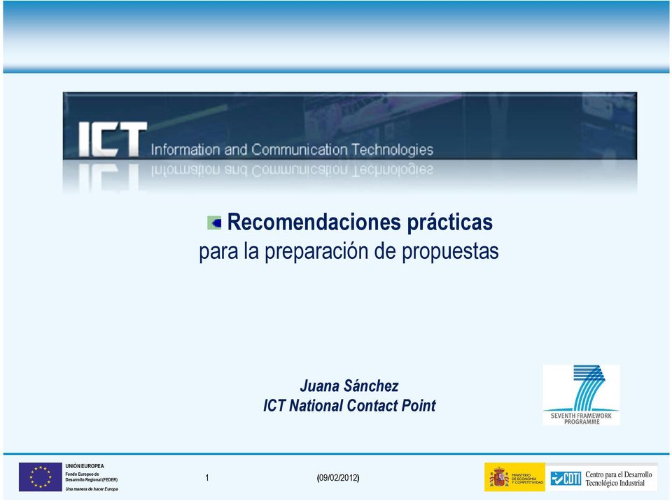 propuestas Juana Sánchez ICT