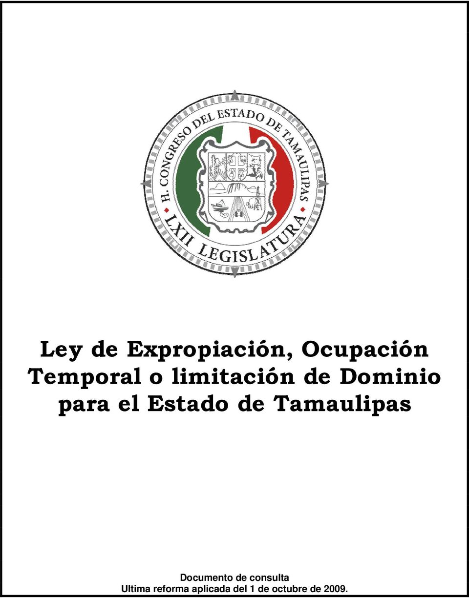 de Tamaulipas Documento de consulta