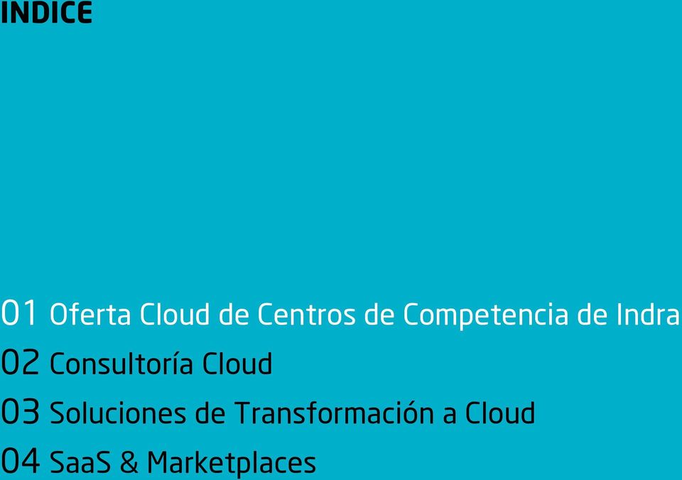 Consultoría Cloud 03 Soluciones de