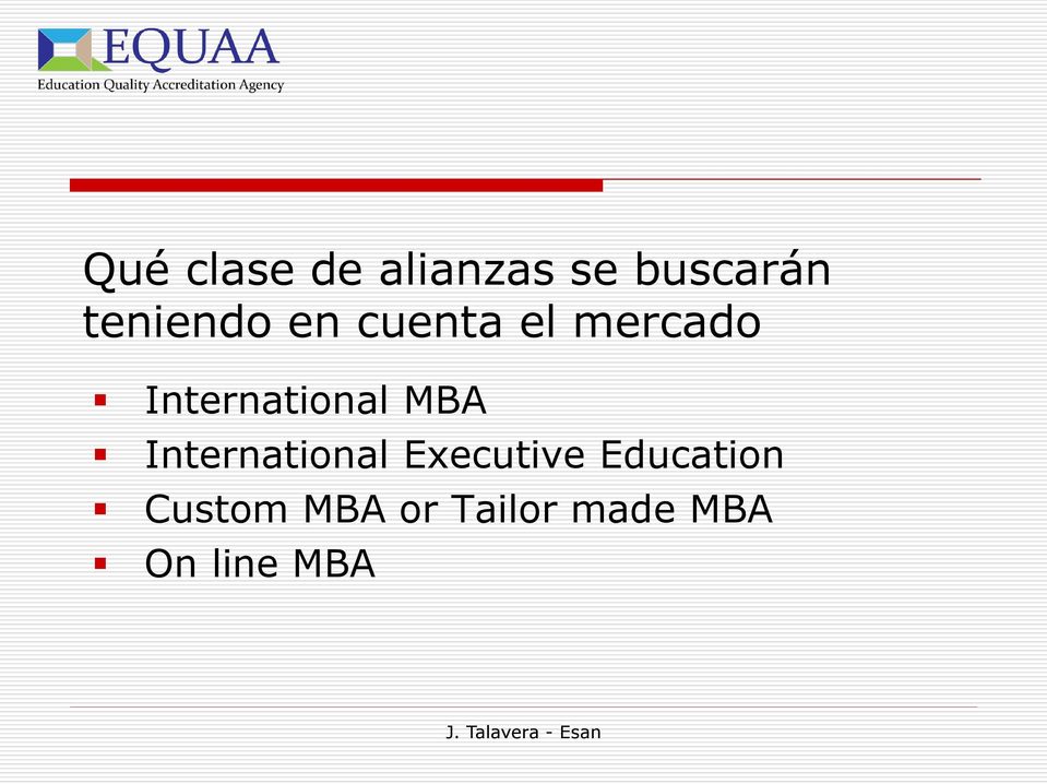 International MBA International