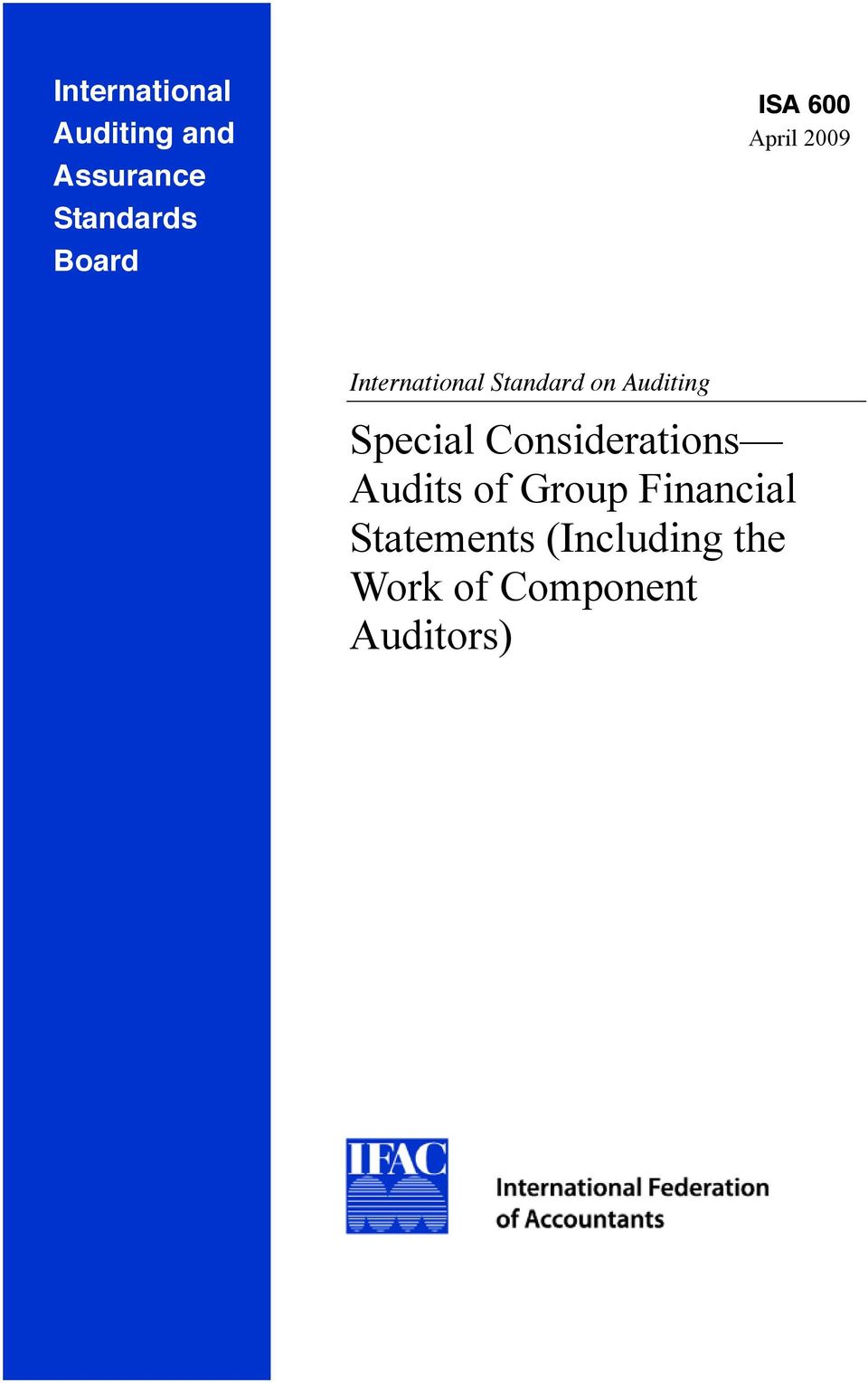 Auditing Special Considerations Audits of Group