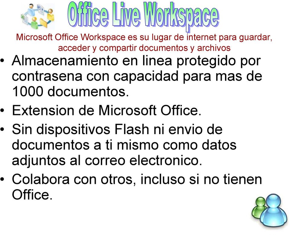 de 1000 documentos. Extension de Microsoft Office.