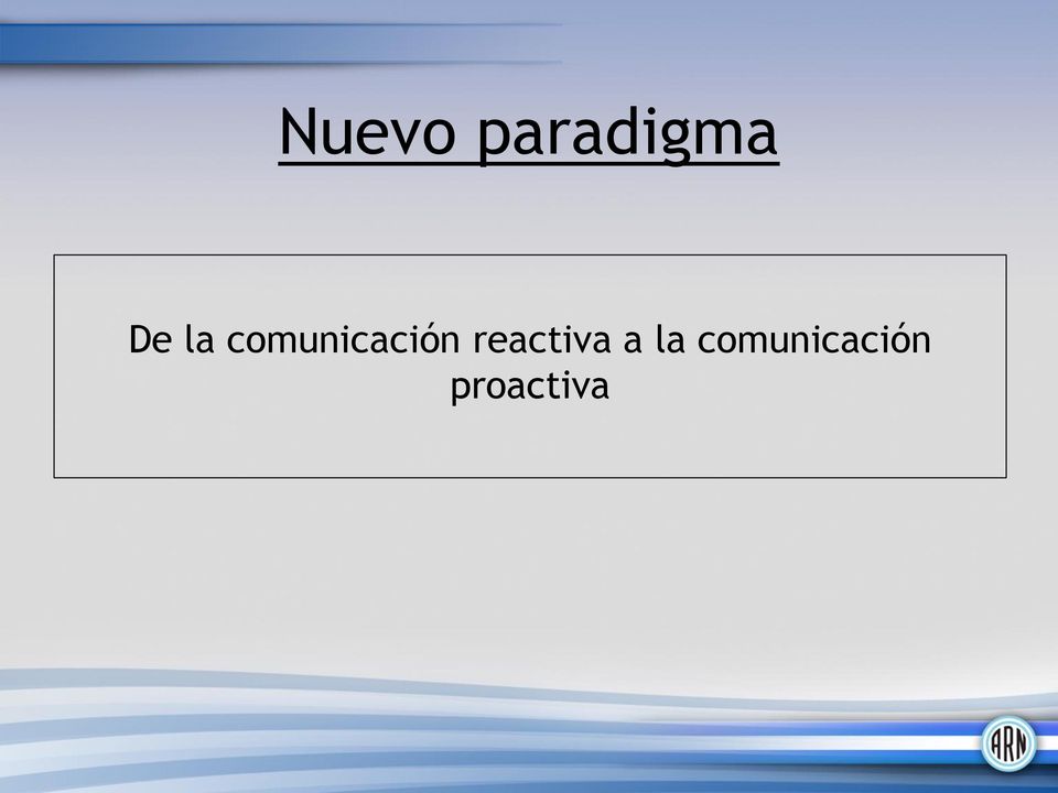 comunicación