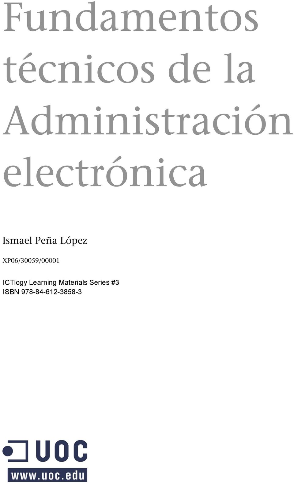 Peña López XP06/30059/00001 ICTogy