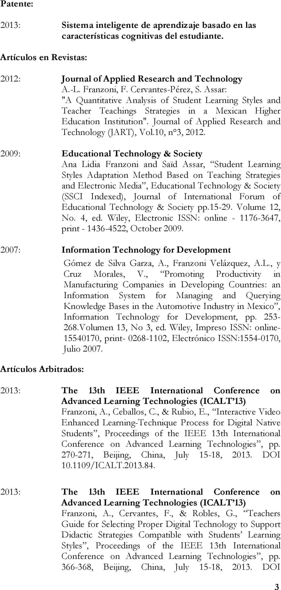 Journal of Applied Research and Technology (JART), Vol.10, n 3, 2012.