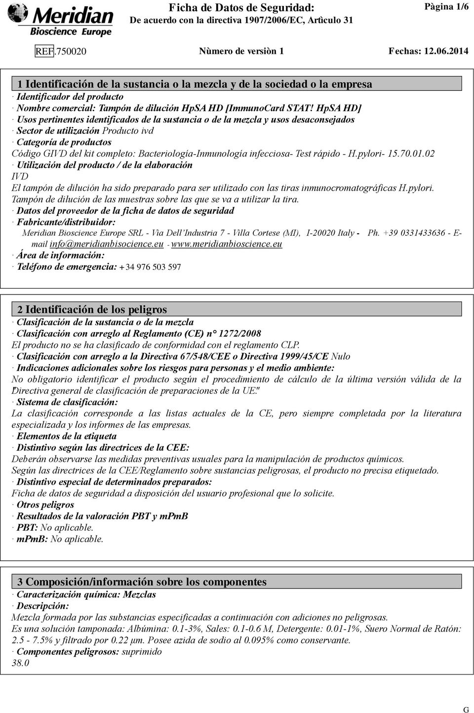 Bacteriología-Inmunología infecciosa- Test rápido - H.pylori- 15.70.01.
