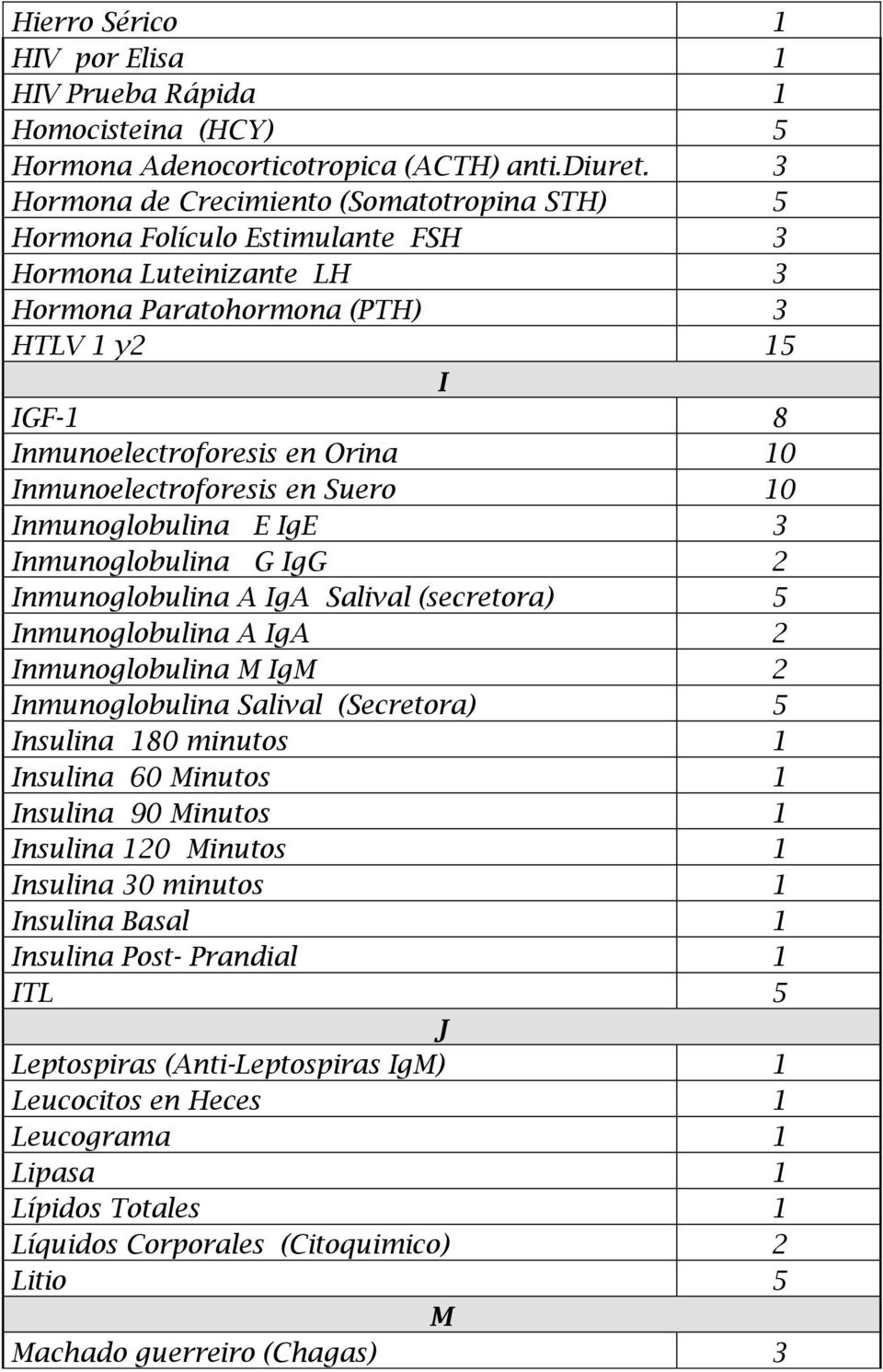Inmunoelectroforesis en Suero 10 Inmunoglobulina E IgE 3 Inmunoglobulina G IgG 2 Inmunoglobulina A IgA Salival (secretora) 5 Inmunoglobulina A IgA 2 Inmunoglobulina M IgM 2 Inmunoglobulina Salival