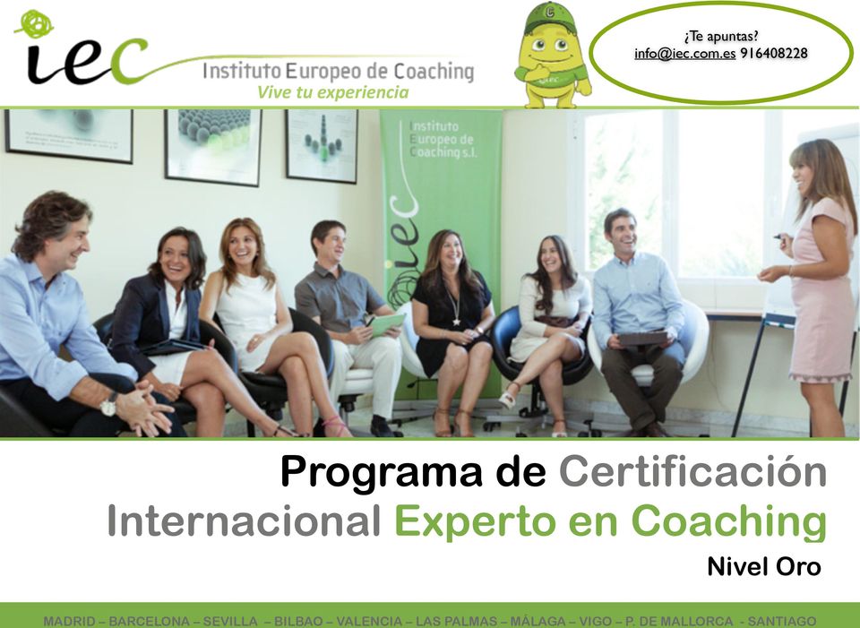Certificación Internacional Experto en Coaching Nivel