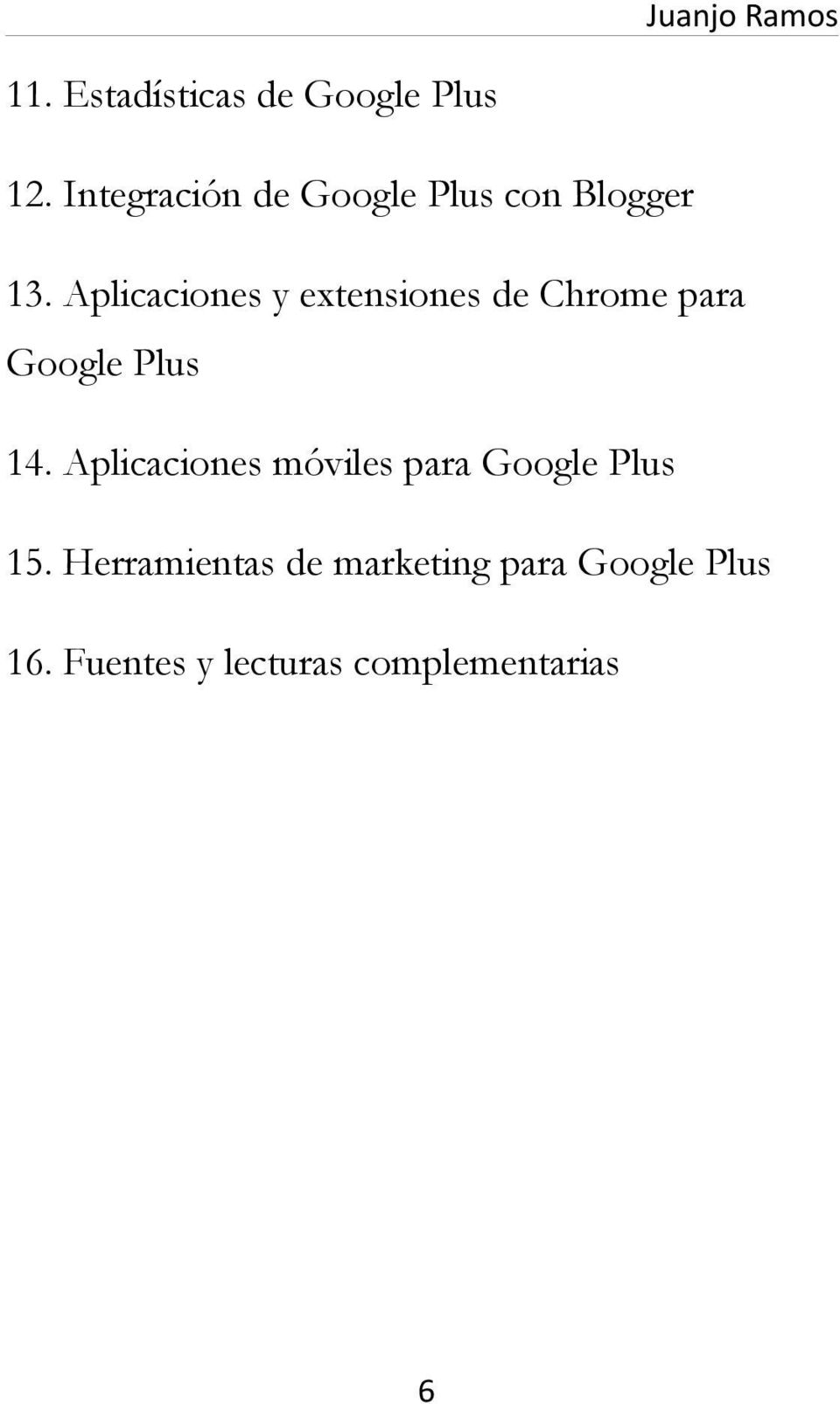 Aplicaciones y extensiones de Chrome para Google Plus 14.