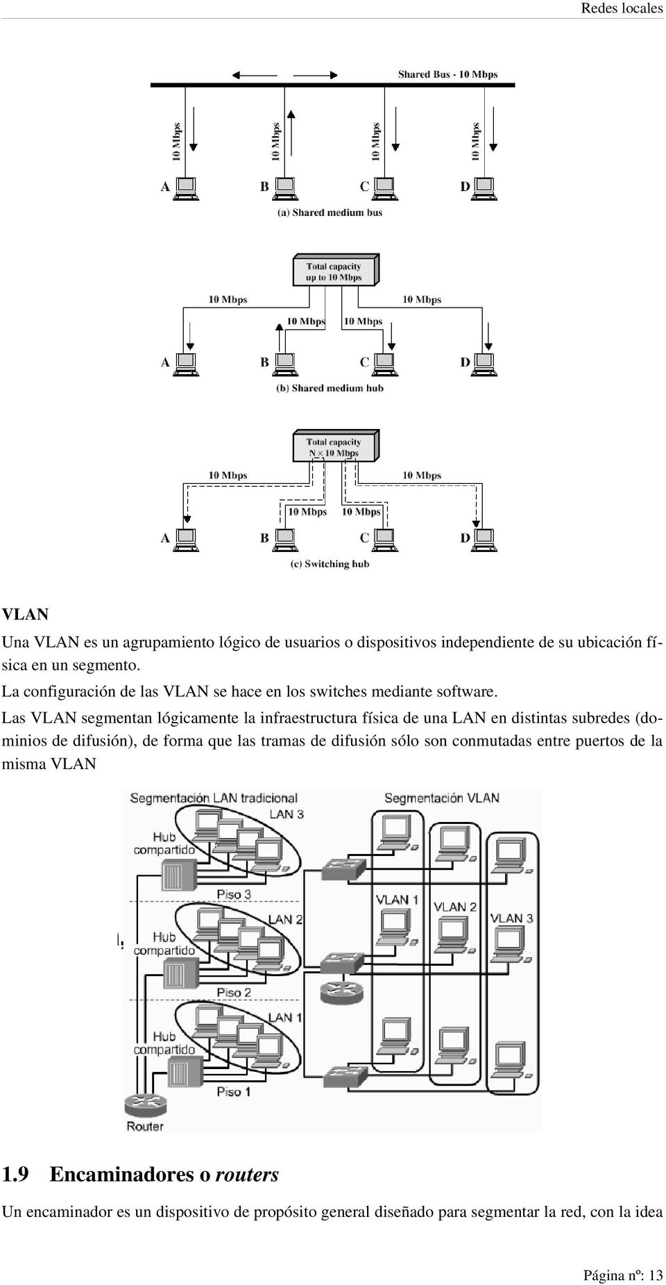 Las VLAN segmentan lógicamente la infraestructura física de una LAN en distintas subredes (dominios de difusión), de forma que las