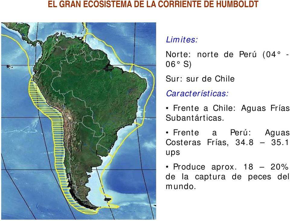 Chile: Aguas Frías Subantárticas.