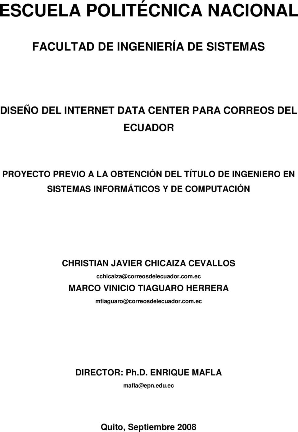COMPUTACIÓN CHRISTIAN JAVIER CHICAIZA CEVALLOS cchicaiza@correosdelecuador.com.