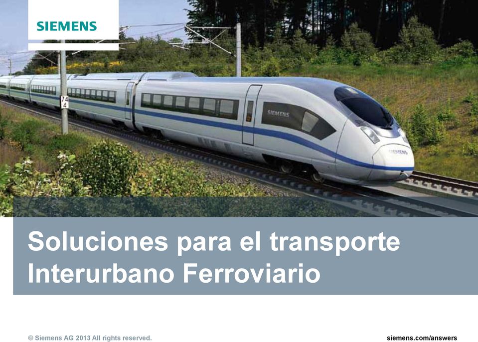 Ferroviario Siemens AG 2013