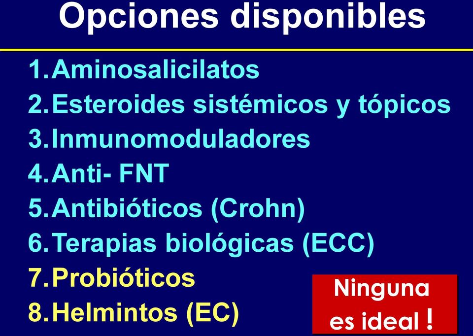Inmunomoduladores 4.Anti- FNT 5.