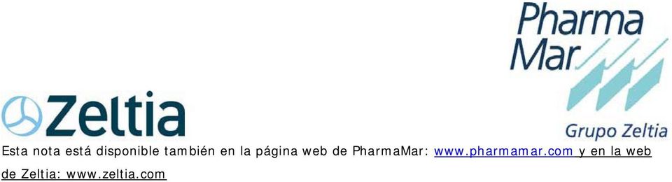 PharmaMar: www.pharmamar.