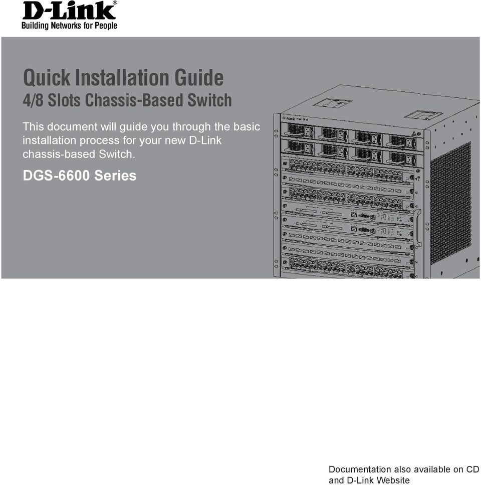 basic installation process for your new D-Link chassis-based