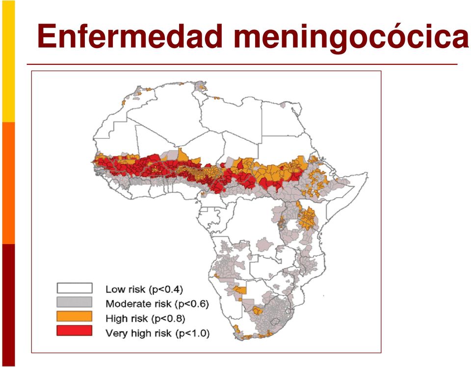 mes Áreas endémicas África subsahariana: