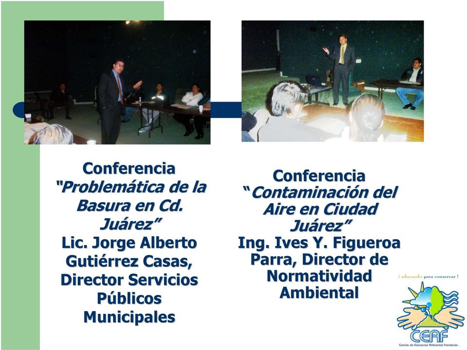 Municipales Conferencia Contaminación n del Aire en Ciudad