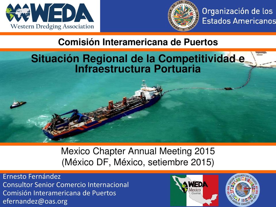 Meeting 2015 (México DF, México, setiembre 2015) Ernesto Fernández