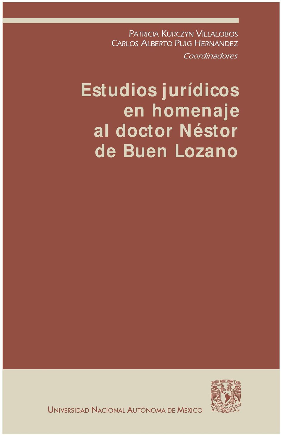 jurídicos en homenaje al doctor Néstor de