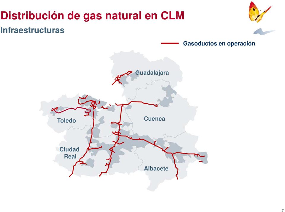 Gasoductos en operación