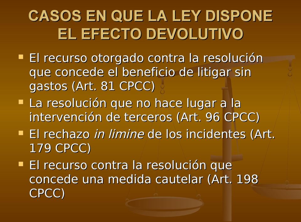 81 CPCC) La resolución que no hace lugar a la intervención de terceros (Art.