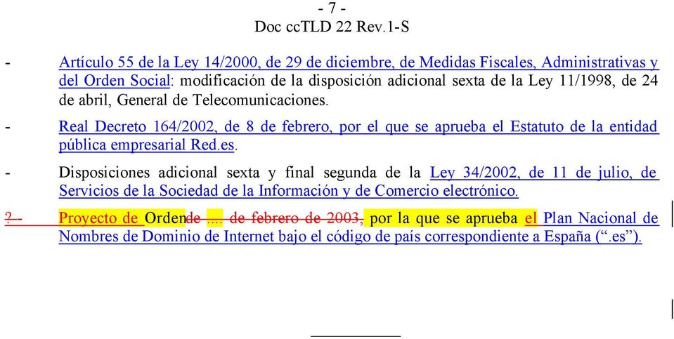 - Real Decreto 164/2002, de 8 de febrero, por el que se aprueba el Estatuto de la entidad pública empresa