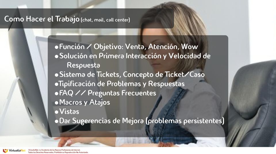 Tickets, Concepto de Ticket/Caso Tipificación de Problemas y Respuestas FAQ //