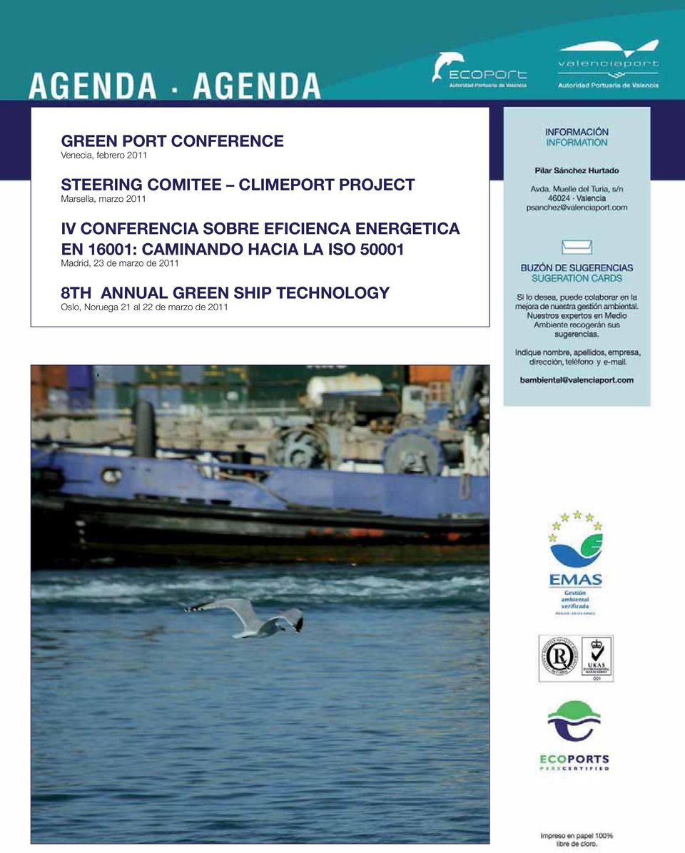 EN 16001: CAMINANDO HACIA LA ISO 50001 Madrid, 23 de marzo de 2011 8TH