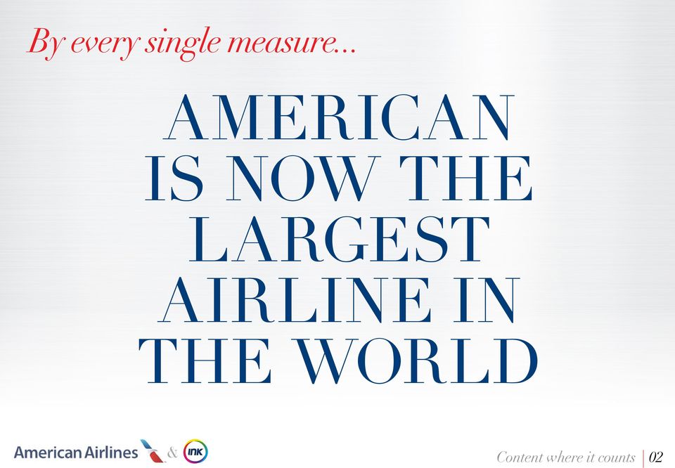 Largest airline in the